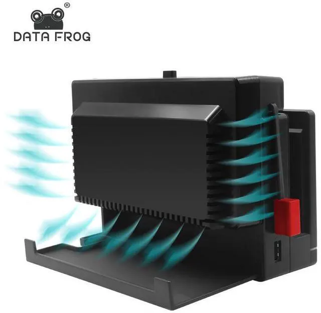 Main image of Applicable forswitch game console radiator, switch lite console base stand, bracket and fan accessory
