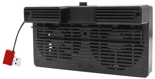 Alt view image 2 of 6 - Applicable forswitch game console radiator, switch lite console base stand, bracket and fan accessory