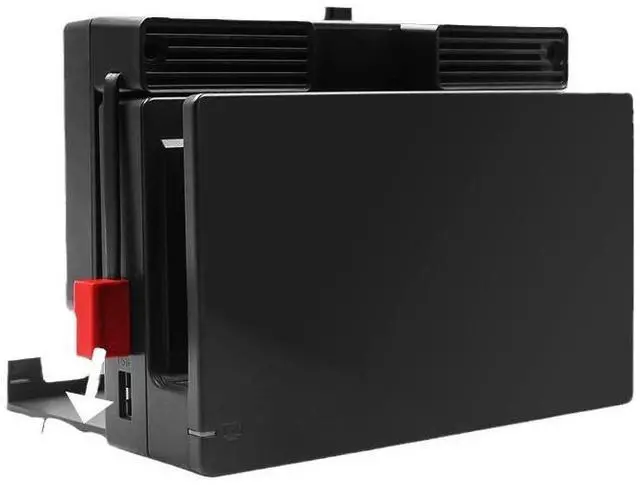 Alt view image 3 of 6 - Applicable forswitch game console radiator, switch lite console base stand, bracket and fan accessory