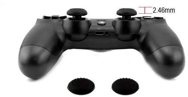 Alt view image 2 of 5 - Applicable to ps5 joystick with high cap button cap,ps4 controler with heightened mushroom head, pss joystick protection cap (8 pieces in a pack