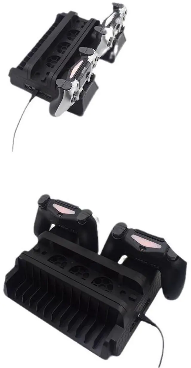 Alt view image 2 of 6 - ChargerforPs4 /Ps4 Slim/PS4 PRO consoles, PS4 controllerdock charger