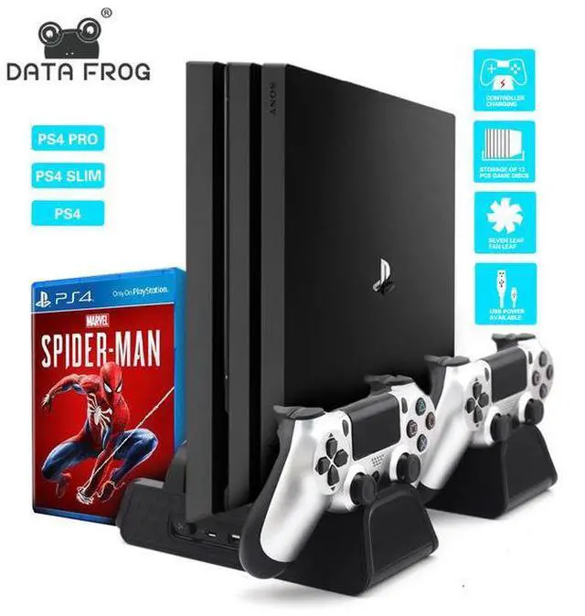 Alt view image 5 of 6 - ChargerforPs4 /Ps4 Slim/PS4 PRO consoles, PS4 controllerdock charger