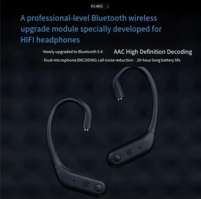 Alt view image 2 of 5 - K2 AE01 Hiph Definition Wireless Blue78mm Awailable as Hi Gaming Headphones