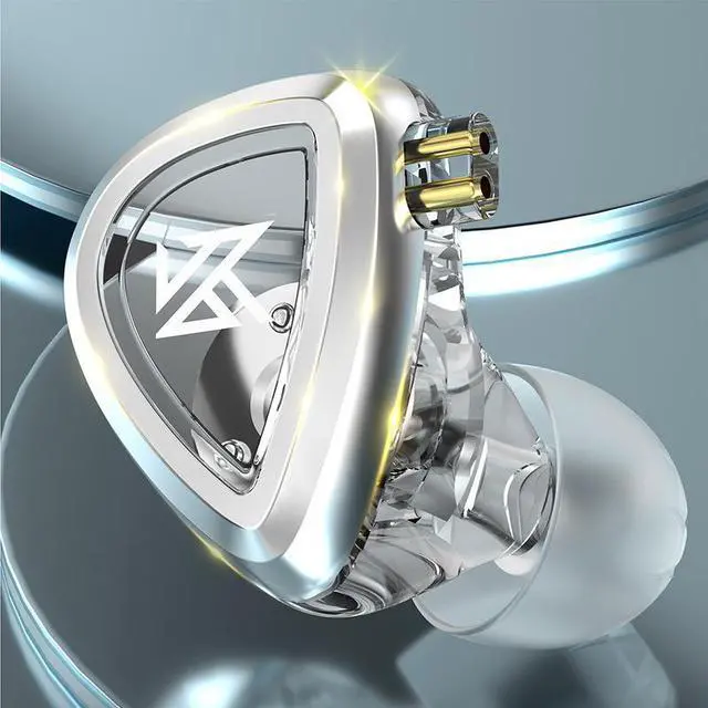 Alt view image 3 of 6 - KZ-EDA Ba lanced Edition Dual Magnet Coils in-Ear Headphones - Hizh-End Rechargeable Cable Audio Hi-fi Music Gaming ComputerHeadphones