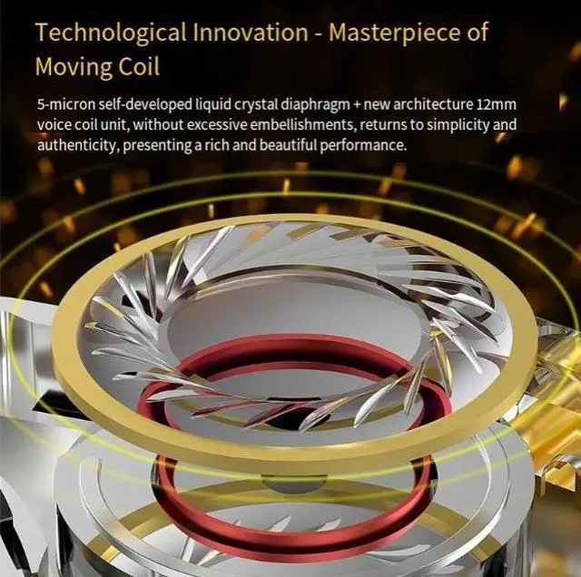 Alt view image 5 of 7 - KZ-ESX In-ear 12MM maving-coil headphonend audio earphones foraudiophiles