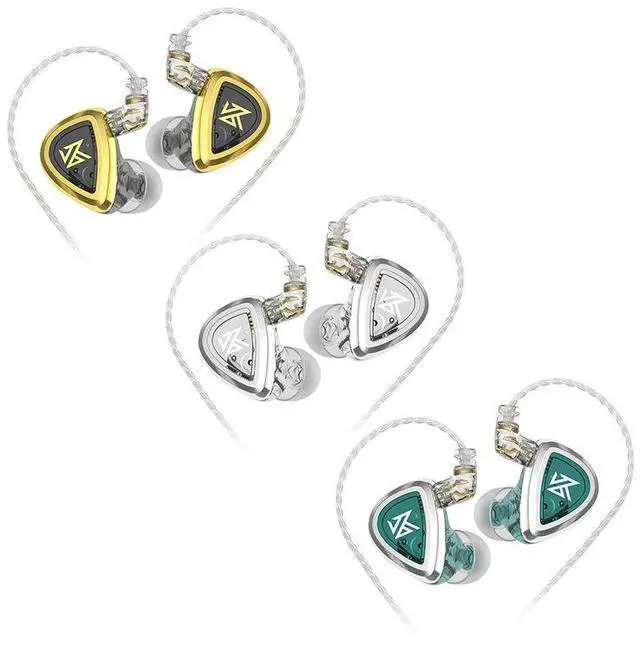 Main image of KZ-EDA dua+magnet coilcombined-type headphones - high-fidelty cooing-off device, detachable cables,suitable for both computer games and musicuniersal headphones