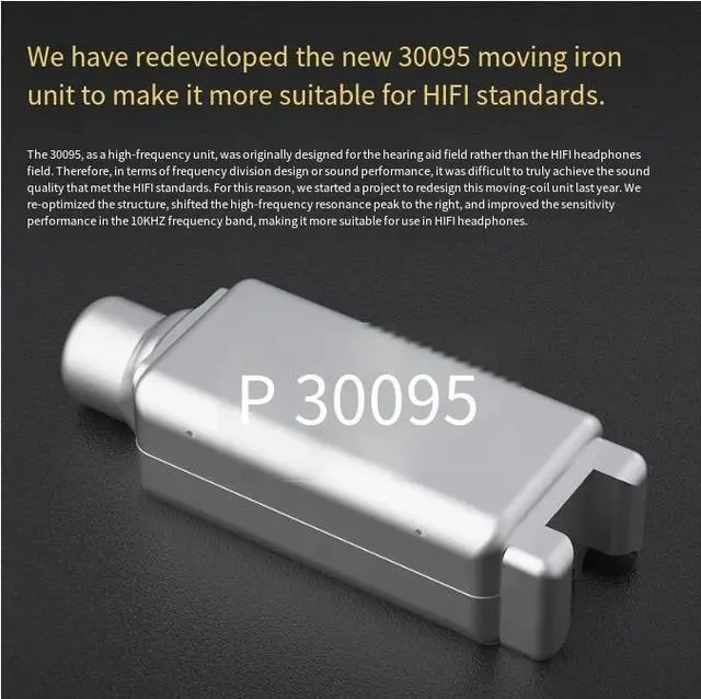 Alt view image 3 of 4 - KZ-Krila Adjustable Voice Coil Steel ln-Ear Headphones for Hi-Fi Music, live Broadcasting, Stage Monitoring, Wired Earplugs