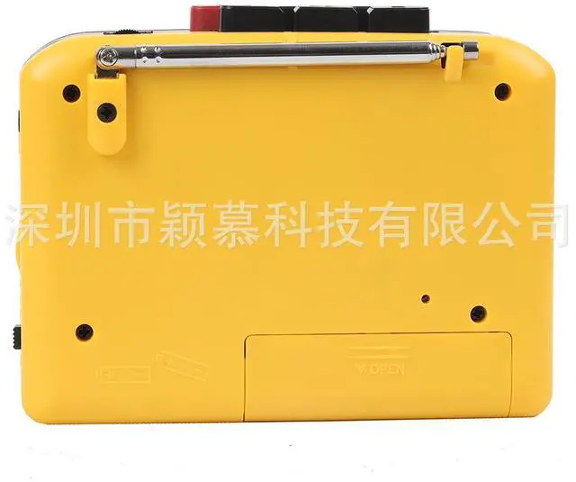 Alt view image 4 of 6 - TON009B Magnetic Tape Recorder Cassette Player FM/AM Radio with Speaker UsB Cassette Player