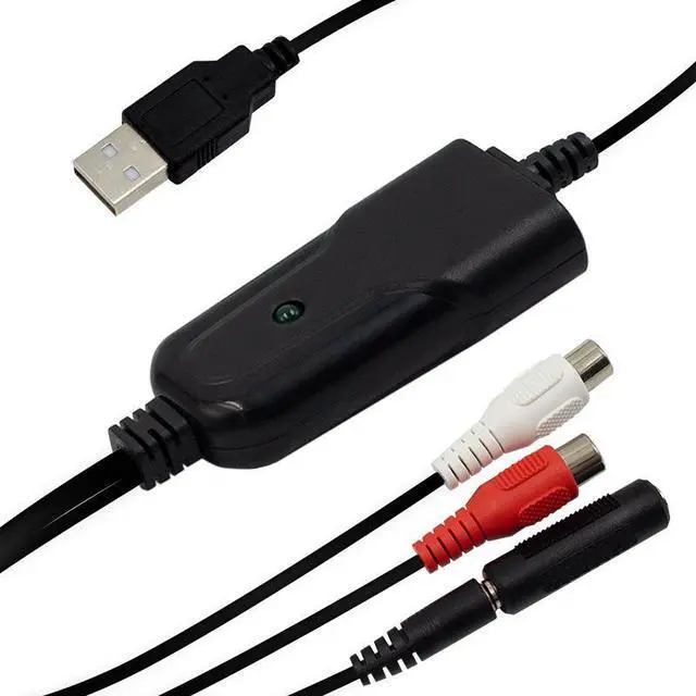 Alt view image 2 of 5 - USB Audio Capture -Left and Right Channel Audio Capture for 3.5mm Audio Conversion to USB 2.0 Audio Capture Card