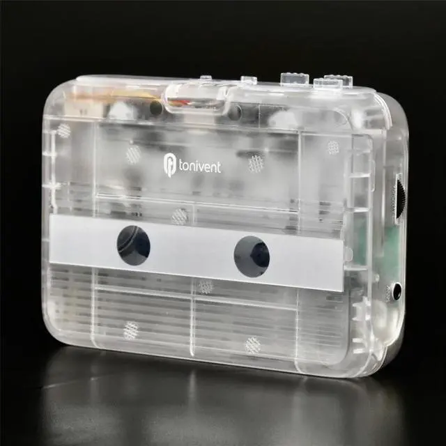 Alt view image 2 of 5 - Bluetooth cassette player, tape player, FM radio, portable music player, USB cassette player