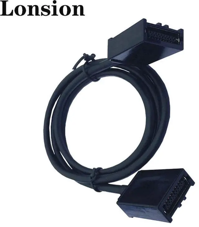 Alt view image 2 of 6 - HDMl EM standard type cable 19P, 1.4v,4K, blackABS housing, vehicle-mounted high-definition connection line 3m
