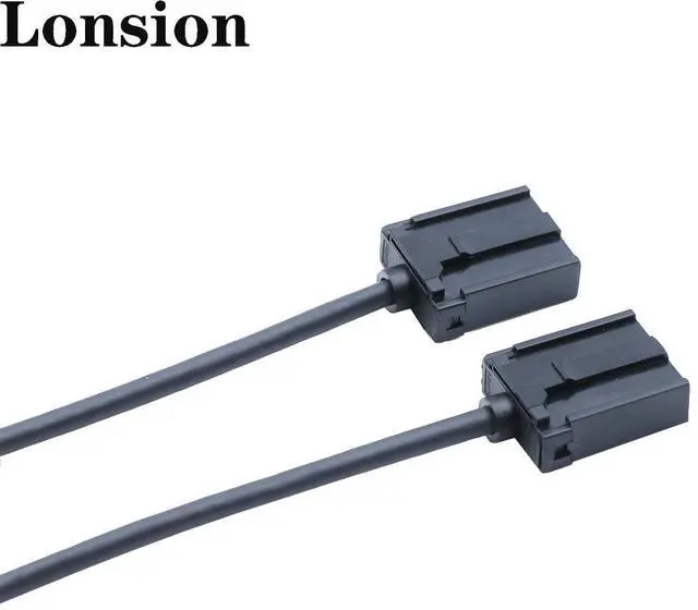 Alt view image 5 of 6 - HDMl EM standard type cable 19P, 1.4v,4K, blackABS housing, vehicle-mounted high-definition connection line 3m