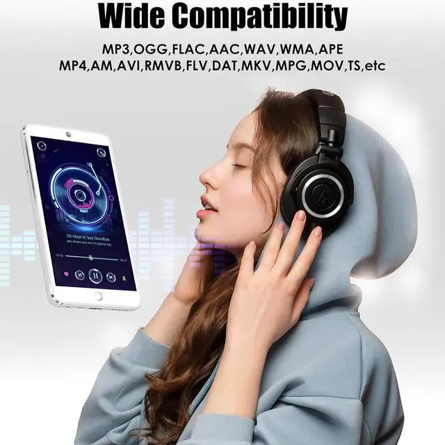 Alt view image 4 of 4 - 4.3-inch MP3 lossless music player, Android MP4 for reading novels, touch screen, Bluetooth, portable mini speaker