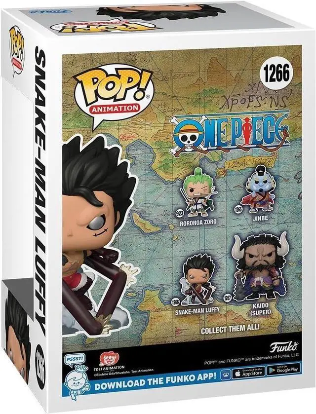 Alt view image 2 of 4 - Funko POP! Animation: One Piece - Snake-Man Monkey D. Luffy - Collectable Vinyl Figure - Gift Idea - Official Merchandise - for Kids & Adults - Anime Fans - Model Figure for Collectors and Display