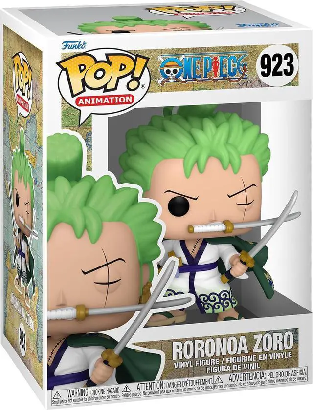 Main image of Funko POP! Animation: One Piece - Roronoa Zoro - Collectable Vinyl Figure - Gift Idea - Official Merchandise - for Kids & Adults - Anime Fans - Model Figure for Collectors and Display