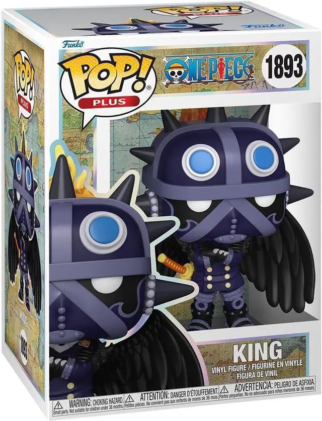 Main image of Funko Pop Plus: One Piece - King - Collectable Vinyl Figure - Gift Idea - Official Merchandise - Toys for Kids & Adults - Anime Fans - Model Figure for Collectors and Display