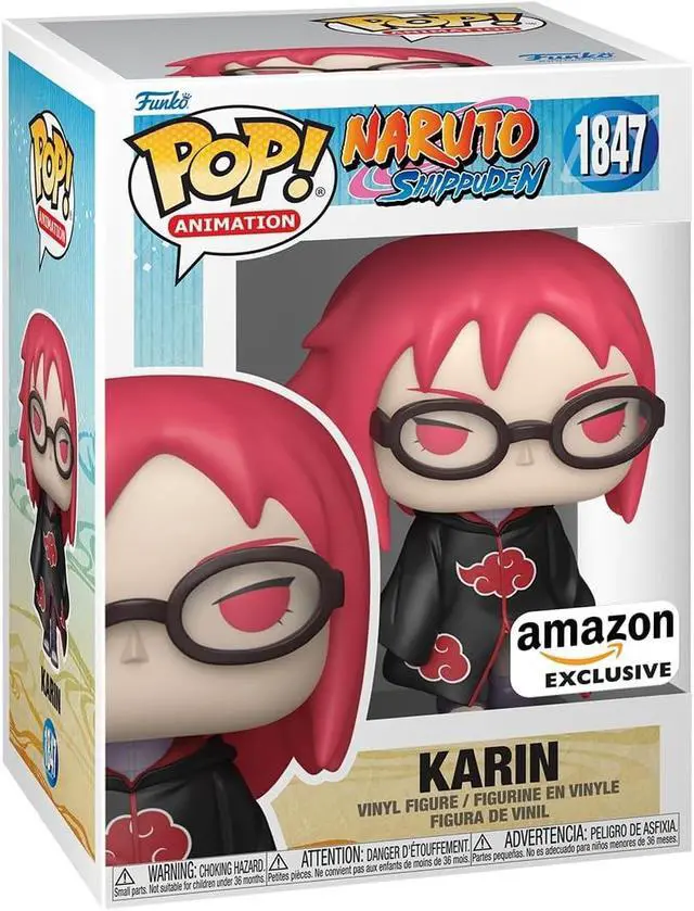 Alt view image 2 of 2 - Funko Pop Animation: Naruto Shippuden - Karin, Amazon Exclusive - Collectable Vinyl Figure - Gift Idea - Official Merchandise - Toys for Kids & Adults - Anime Fans - Model Figure for Collectors