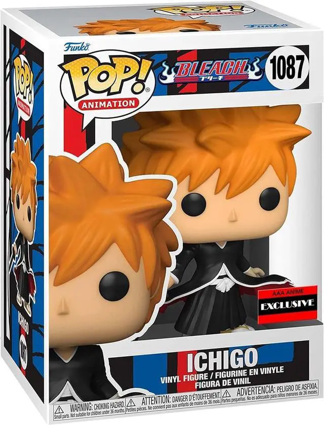 Alt view image 2 of 2 - Funko Pop Bleach Ichigo Kurosaki Bankai Tensa Zangetsu Vinyl Figure (AAA Anime Exclusive)