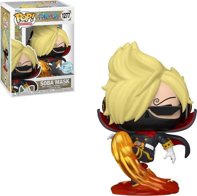 Alt view image 2 of 3 - Funko Pop! Anime One Piece - Soba Mask (Raid Suit) Sanji Special Edition Exclusive Vinyl Figure #1277 (Special Edition Common)
