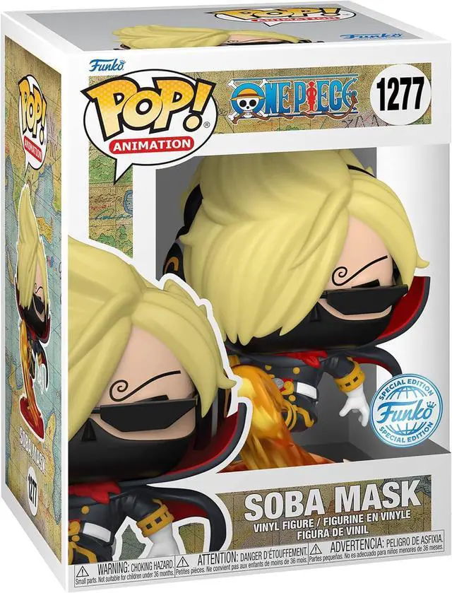 Alt view image 3 of 3 - Funko Pop! Anime One Piece - Soba Mask (Raid Suit) Sanji Special Edition Exclusive Vinyl Figure #1277 (Special Edition Common)