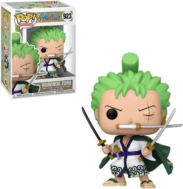 Alt view image 2 of 3 - POP One Piece - Roronoa Zoro Funko Vinyl Figure (Bundled with Compatible Box Protector Case), Multicolor, 3.75 inches