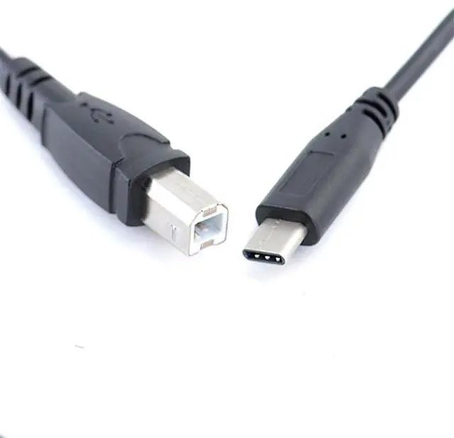 Alt view image 3 of 5 - Type-C connection cable for electronic piano for Android mobile phone OTG connection for smart piano. Type-Cto B male adapter.
