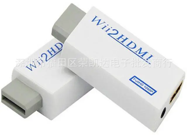 Alt view image 5 of 5 - Factory wholesale Wii to HDMl high-definition converter Wii2HDMl adapter, Wi to HDMl adapter