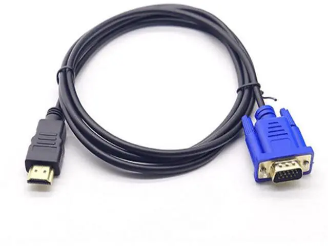 Alt view image 3 of 5 - HDMI TO VGA 1080P Conversion Cable HDMl to VGA Adapter hdmi to vga 1.5 meter version 1.4