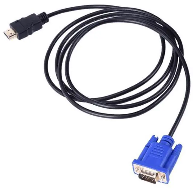 Alt view image 5 of 5 - HDMI TO VGA 1080P Conversion Cable HDMl to VGA Adapter hdmi to vga 1.5 meter version 1.4