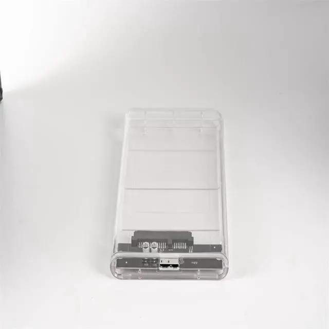 Alt view image 4 of 5 - USB 3.0 transparent portable hard drive case, 2.5-inch laptop hard drive box, SATA serial port hard drive solid-state SSD