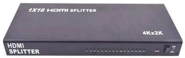 Main image of Factory direct-sale HDMl spliter -16 outputs from l input. High-definition video spliter with l input and 16 outputs, HDM! 1-to-16.