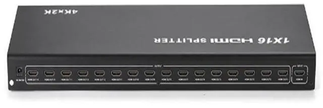 Alt view image 3 of 5 - Factory direct-sale HDMl spliter -16 outputs from l input. High-definition video spliter with l input and 16 outputs, HDM! 1-to-16.
