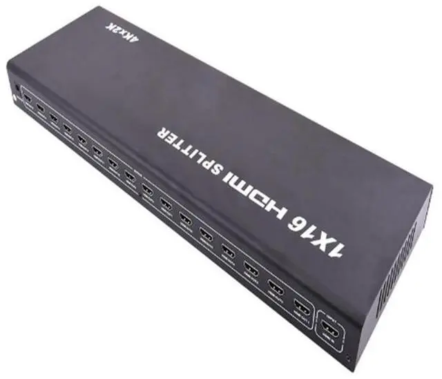 Alt view image 2 of 5 - Factory direct-sale HDMl spliter -16 outputs from l input. High-definition video spliter with l input and 16 outputs, HDM! 1-to-16.