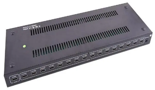 Alt view image 5 of 5 - Factory direct-sale HDMl spliter -16 outputs from l input. High-definition video spliter with l input and 16 outputs, HDM! 1-to-16.