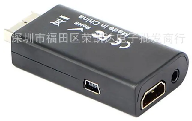 Alt view image 3 of 5 - Factory wholesale PS2 to HDMl,PS2 to HDMl converter, game to HDMl converter, with audio-video converter