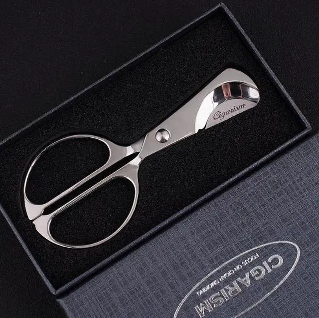 Alt view image 3 of 4 - LCDH New Model- lmported from Germany, 4116 steel with fully stainless steel blade, hand-polished. This is a cigarcuterthat is perfectforcollection.