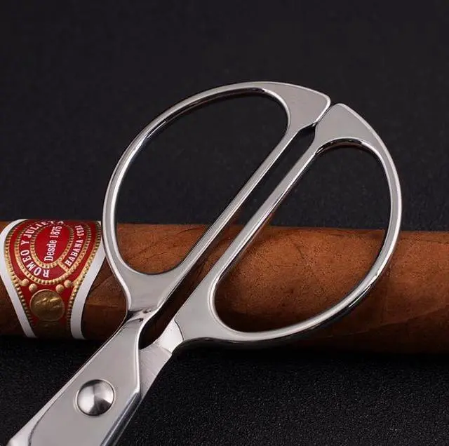Alt view image 4 of 4 - LCDH New Model- lmported from Germany, 4116 steel with fully stainless steel blade, hand-polished. This is a cigarcuterthat is perfectforcollection.