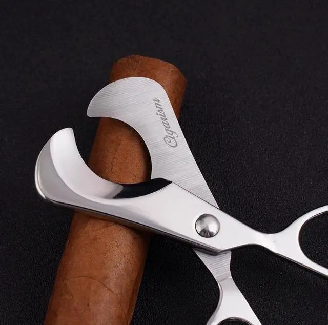 Alt view image 2 of 4 - LCDH New Model- lmported from Germany, 4116 steel with fully stainless steel blade, hand-polished. This is a cigarcuterthat is perfectforcollection.