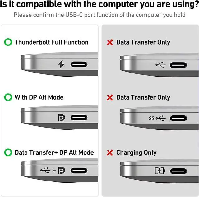 Alt view image 5 of 7 - Type-C to HDMI Cable-HDMI 2.0 Version   0.25M
