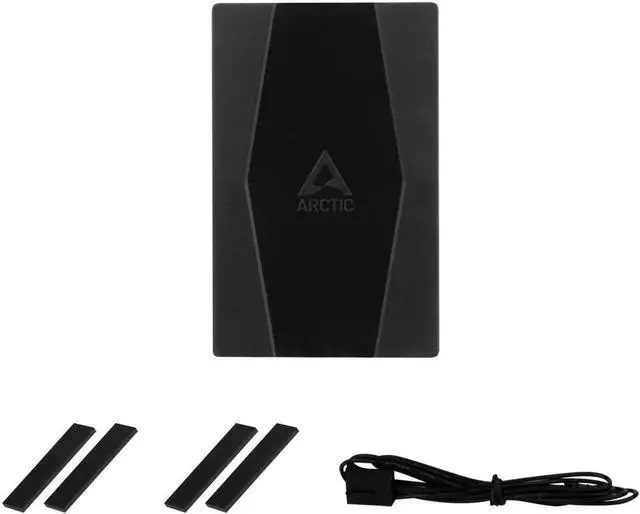 Alt view image 3 of 7 - ARCTIC Case Fan Hub - 10-fold PWM Fan Distributor with SATA Power, Fan Hub - Black