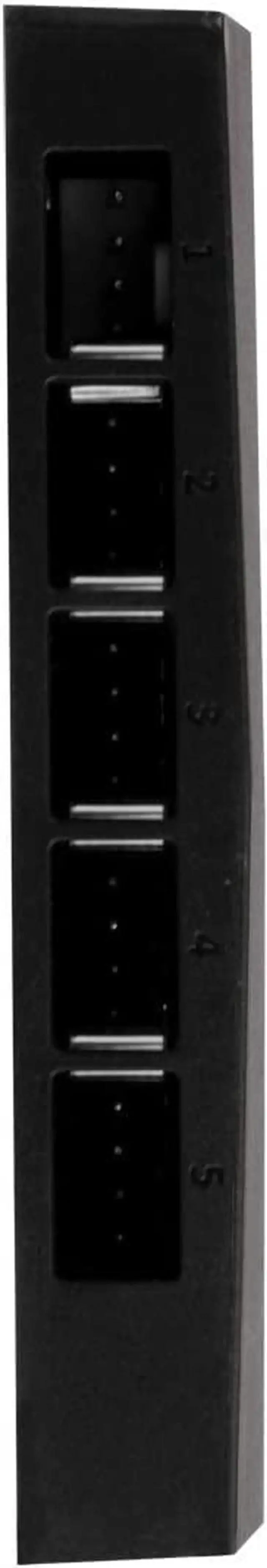 Alt view image 7 of 7 - ARCTIC Case Fan Hub - 10-fold PWM Fan Distributor with SATA Power, Fan Hub - Black