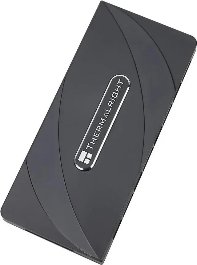 Alt view image 3 of 6 - Thermalright ARGB Fan HUB Controller Support 8 Groups of Fans, 8-Port 4 Pin PC Fan Controller, 5V-3Pin ARGB Fan Hub, Strong Paste+Magnetic Suction (12V 4-pin RGB is not Supported)