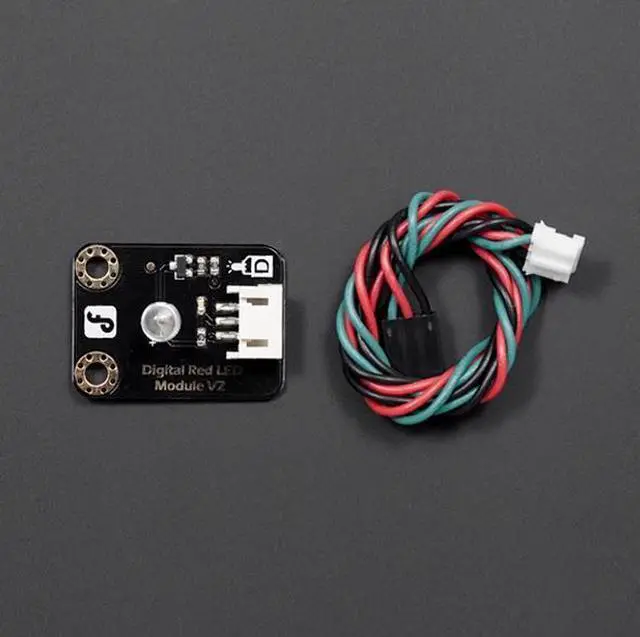 Main image of DFRobot Gravity: Digital LED Light Module - High-brightness LED beads compatible with Arduino, with multiple color options available.