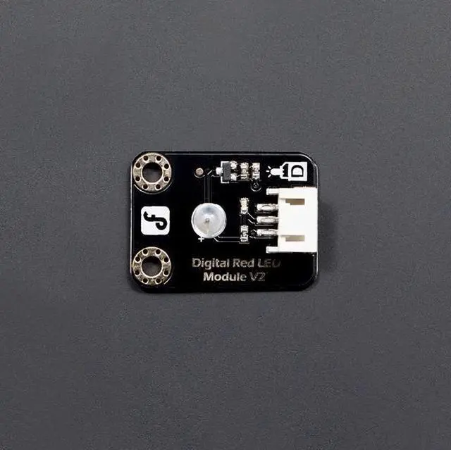 Alt view image 2 of 4 - DFRobot Gravity: Digital LED Light Module - High-brightness LED beads compatible with Arduino, with multiple color options available.