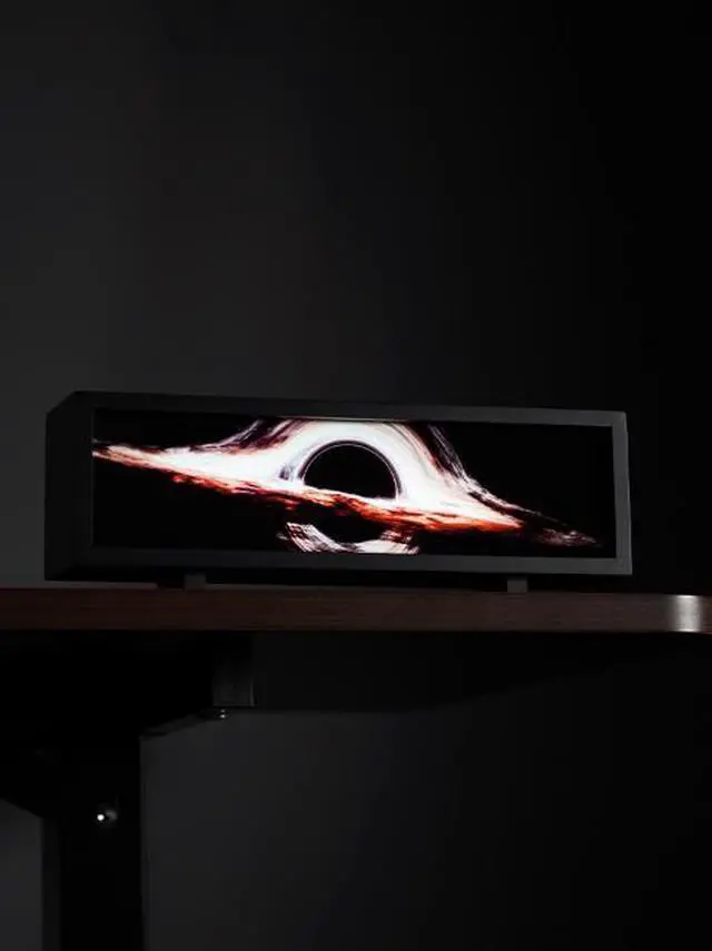 Main image of Cosmic black hole space computer desktop omament electric lamp table set atmosphere lamp bedside lamp gift for male friend