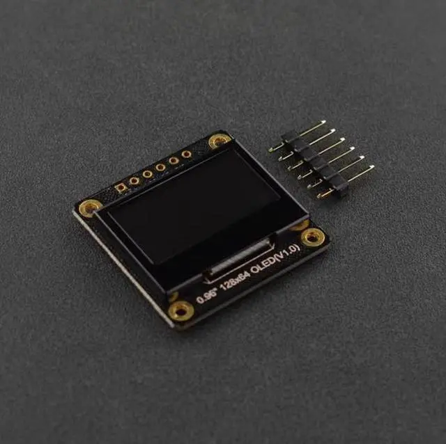 Alt view image 5 of 5 - 0.96" 128x64lC/SPIOLED monochrome display screen