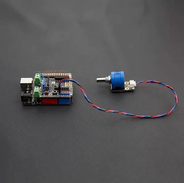 Alt view image 3 of 5 - Gravity simulation angle sensor rotary potentiometer Rotation Sensor V2 compatible with Arduino
