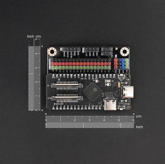Alt view image 4 of 5 - DFRobot FireBeetle 2 ESP32 P4Al Development Board with 10 Expansion Kits