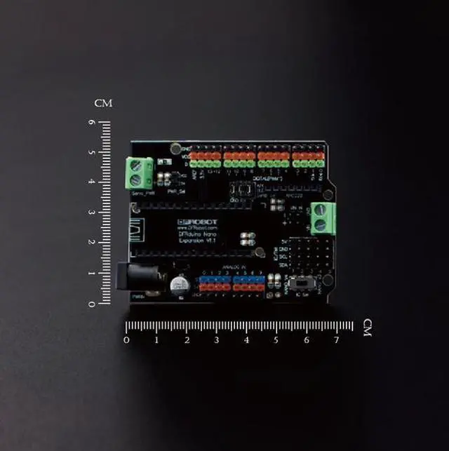 Alt view image 5 of 5 - DFRobot DFRduino Nano Sensor Expansion Board - Arduino Compatible Interactive Media