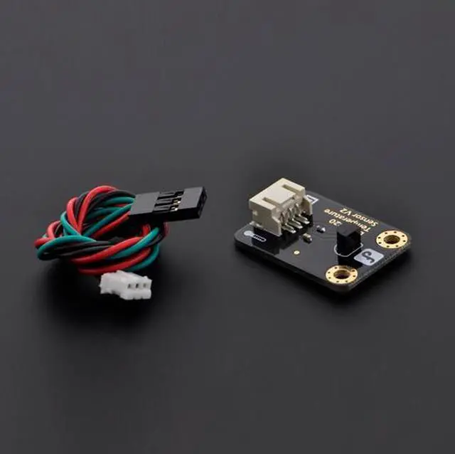Alt view image 2 of 5 - DFRobot's compatibleArduino electronic buildingblockDS18B20 digitaltemperature sensorcomes with a data cable